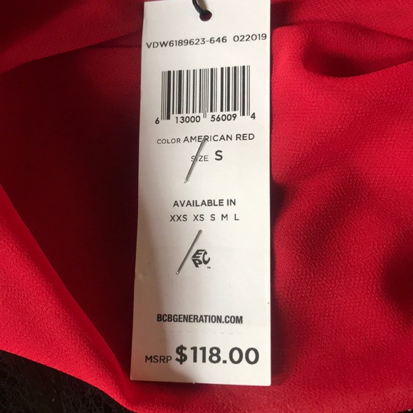 NWT BCBG GENERATION MINI DOFT DRESS SIZE SMALL - Picture 6 of 6